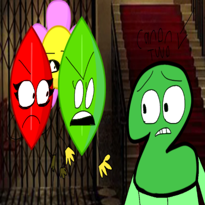 Leafy yelling at canon two Roblox decal