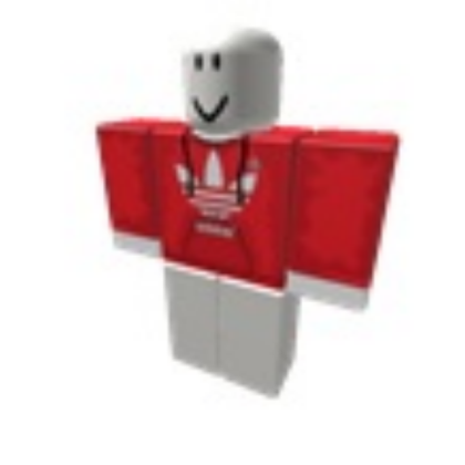 Red Adidas Hoodie Roblox decal