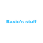 Basic’s stuff