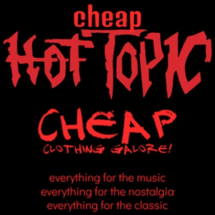 Cheap Hot Topic Roblox group icon