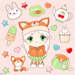kawaii axolotl!!!!!!