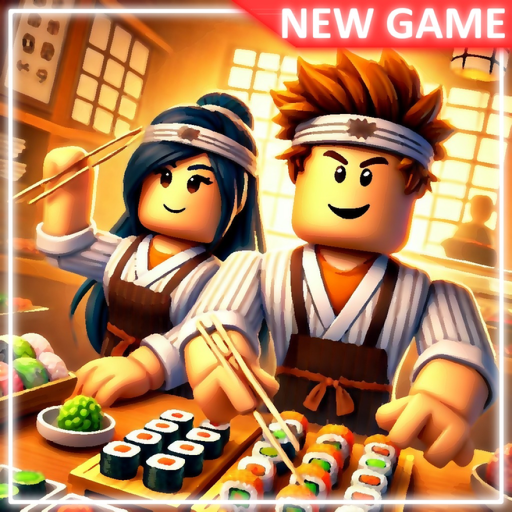 🍣 2 PLAYER SUSHI RESTAURANT TYCOON! 🍥 official Roblox game thumbnail