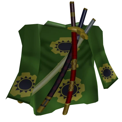 Zoro Wano Cape & Swords | Roblox Item - Rolimon's