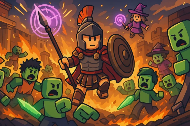 More About Defense Until Death Simulator, Image source: Roblox.com