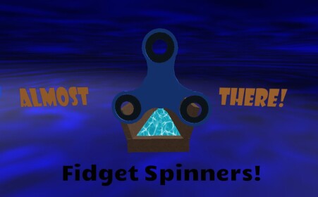 Slide Down into a Fidget Spinner!