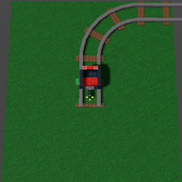 cart ride into minecraft steve