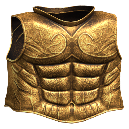 Gold Spartan Chestplate Roblox item