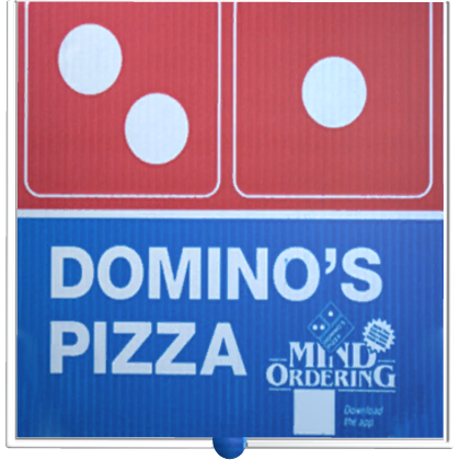 Dominos Pizza Box