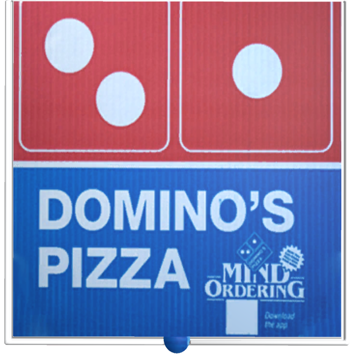 Dominos Pizza Box
