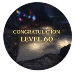 Ikon badge LEVEL 60 !!