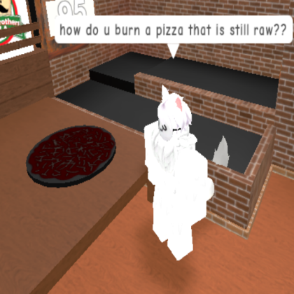 Another cursed pizza place image Roblox decal