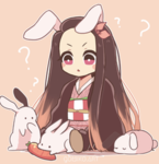 NEZUKO WITH A GUN