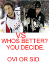 Ovechkin vs. Crosby