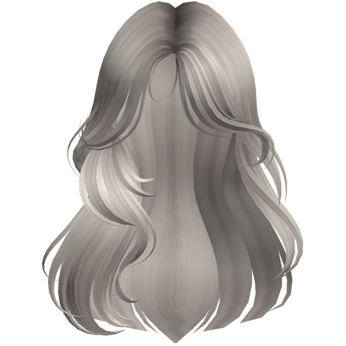 Messy Layered Curtain Bangs (Platinum)