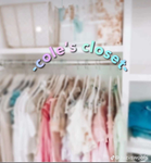 - cole’s closet -