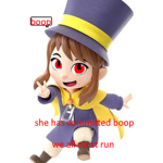 boop but hat kid