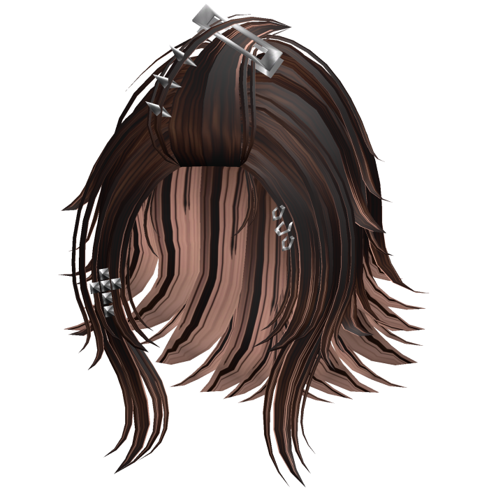 Punk Wolf Cut 1 Dark Brown & Blonde