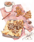 Baking stars