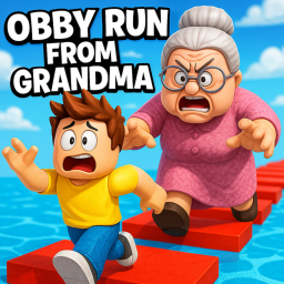 OBBY RUN FROM GRANDMA