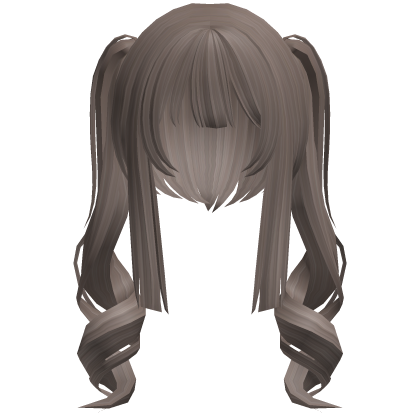 ♡ ꒰ curly long vkei moe pigtails fawn ꒱ ♡