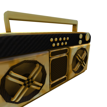 Golden Super Fly Boombox (TOOL)