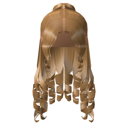 Curly Half Up Half Down Roblox item