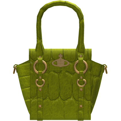 Lime Green Vivienne Westwood Baddie Purse Bag