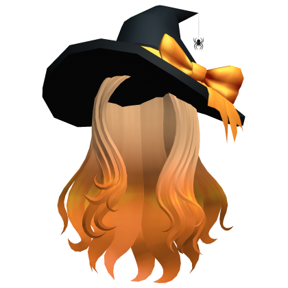 Halloween Long Wavy Witch Hair Blonde Roblox item