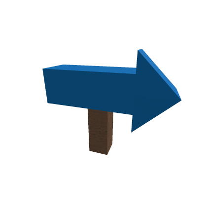 "This way only!" sign