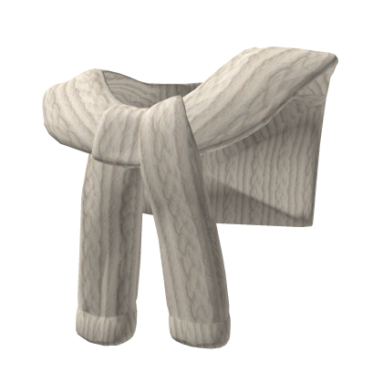 Beige Sweater over Shoulders 3.0