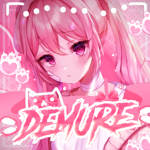 ・demure・