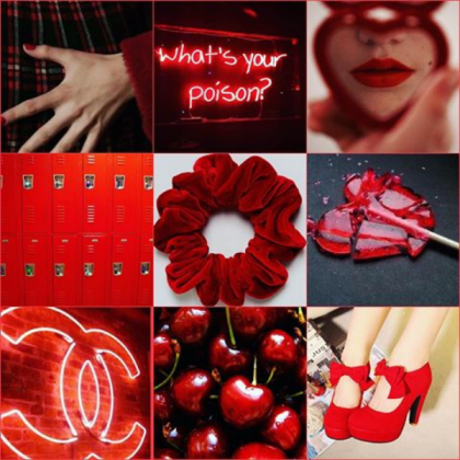 ^Red Aesthetic^ Roblox decal
