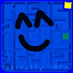 Basically, Blue icon