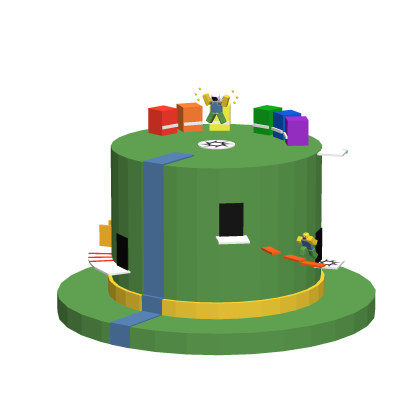 Classic Green Obby Top Hat