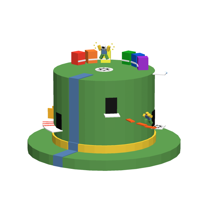 Classic Green Obby Top Hat