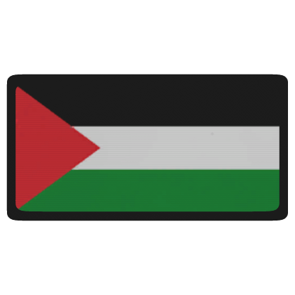 Roblox Item Shoulder Patch: Palestine Flag