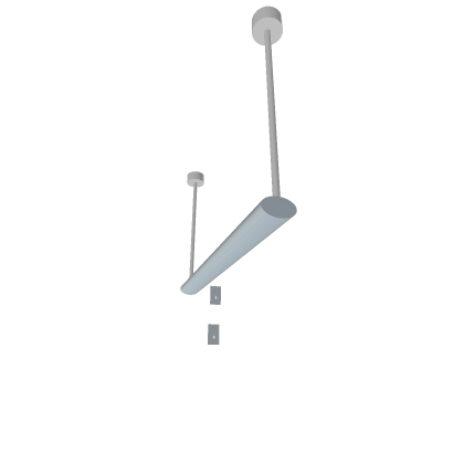 hanging preheat fluorescent uplight