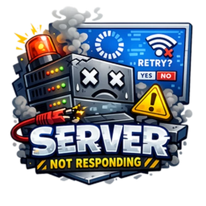 Server Not Responding Roblox group icon
