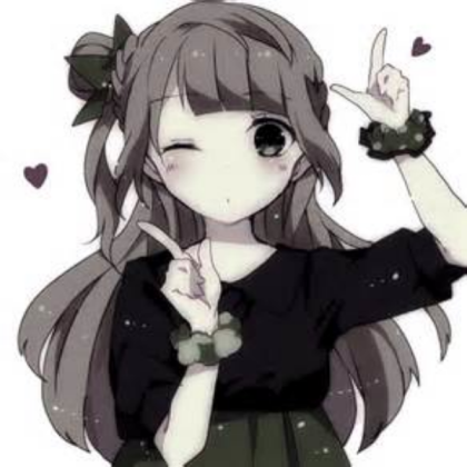 anime girl Roblox decal