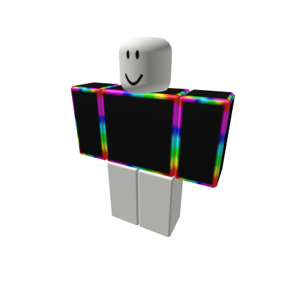 Rainbow Shirt boy black red blue emo noob white Roblox