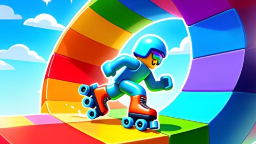 Ragdoll on Skates Obby!