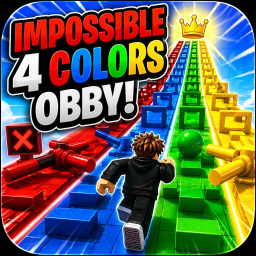 IMPOSSIBLE 4 Colors OBBY!