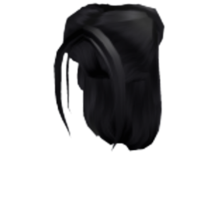 Hair black✨🌸 Roblox decal