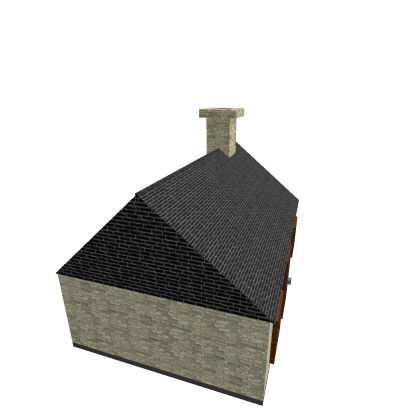 simple village house