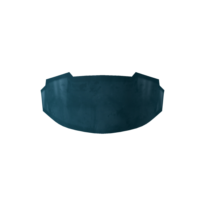 Augmented Solider's Reconnaissance Blue Visor