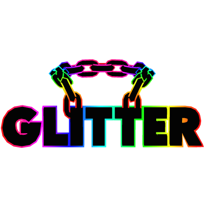 Cartoony Rainbow Glitter Chain Roblox item