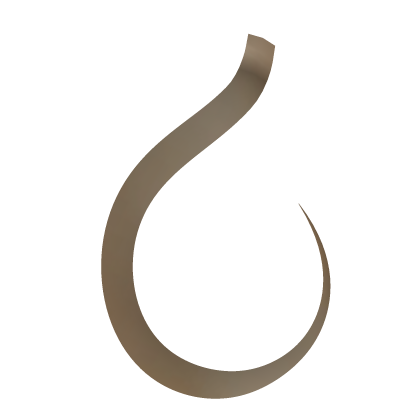 Blonde center hair swirl - edges  Roblox item