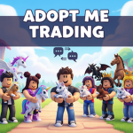 Adopt me trading and playing!