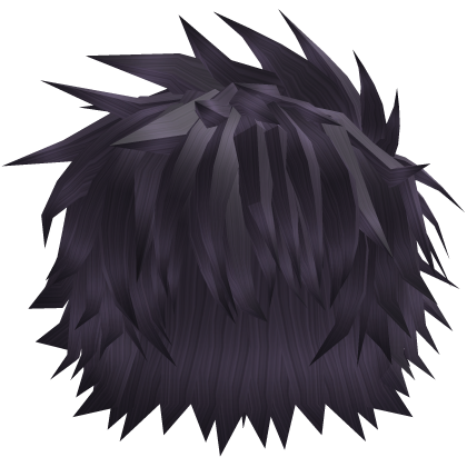 Purple Spiky Messy Scene Anime Emo Hair