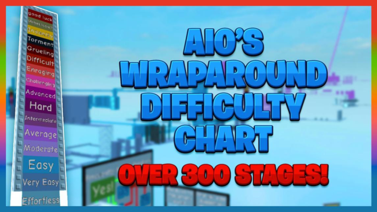 [sale] Aio’s Wraparound Difficulty Chart Obby screenshot 3
